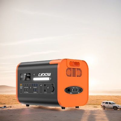 Stazione elettrica a batteria LiFePO4 con ricarica wireless e uscita AC