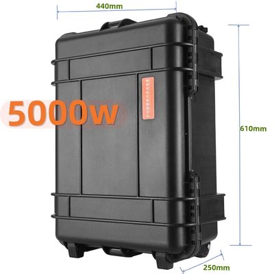 5000W di emergenza batterie al litio Inverter Gruppo di caricabatterie con USB di ricarica Sistema solare