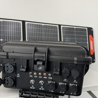 5000W di emergenza batterie al litio Inverter Gruppo di caricabatterie con USB di ricarica Sistema solare
