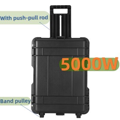 LT-50 Potenza di emergenza 5000W Campeggio Stazione elettrica di stoccaggio di energia portatile Generatore solare