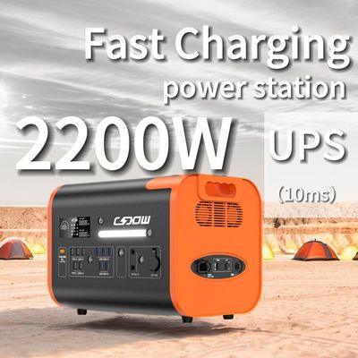 Caricabatterie portatili 2000W Carica auto Stazione elettrica portatile per laptop e campeggio