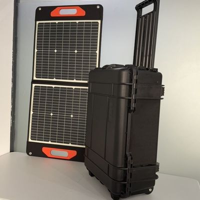 Centrale solare portatile da 3000W ad alta potenza e grande capacità in nero