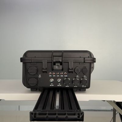 Centrale solare portatile da 3000W ad alta potenza e grande capacità in nero