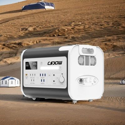 Stazione elettrica portatile LiFePO4 ad alta potenza di 2200W per soluzioni principali e solari