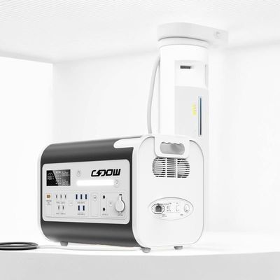 Generatore solare ricaricabile 12.2000W Batteria LiFePO4 per campeggio/casa/emergenza USB