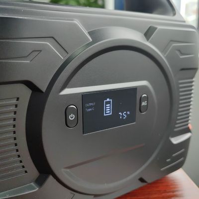 Centrale elettrica portatile solare ricaricabile da 300 W con batteria rimovibile e display LCD
