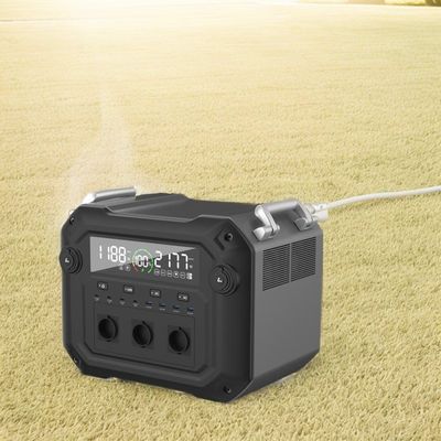 1200W carica 2500W generatore solare ad alta potenza per centrale elettrica portatile domestica
