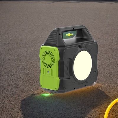 Generatore di energia a batteria al litio mini ricaricabile a presa CA UE 300W/600W per la casa/all'aperto/camper/emergenza