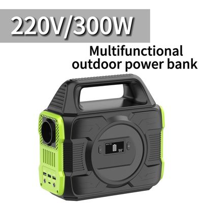 300W 220V carica solare tesoro per casa campeggio emergenza batteria al litio portatile