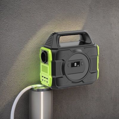 Centrale elettrica di sistema di accumulo di energia da 300W con batteria al litio e schermo a cristalli liquidi