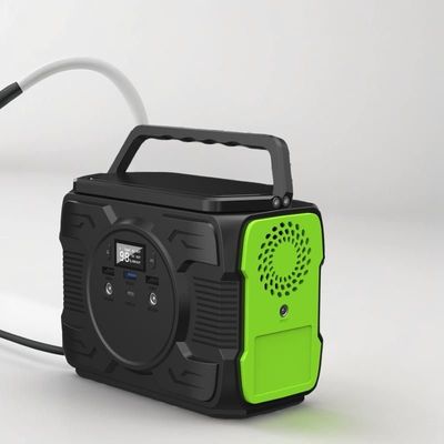 DC1 2 uscita 12V-16.8V/6A luce a LED flash alimentatore portatile per computer portatile per campeggio all'aperto
