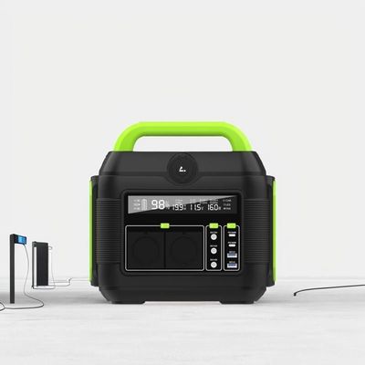 Batteria al litio 600W Portatile per il deposito di energia all'aperto