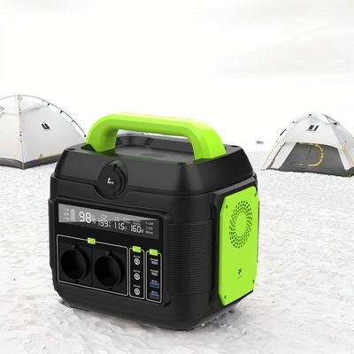 Soluzione di energia per campeggio all'aperto Centrale elettrica da 600W con batteria al litio e uscita S6