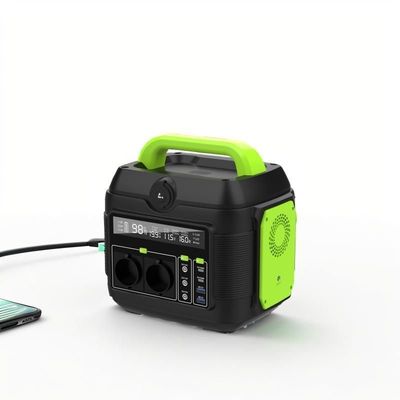 Soluzione di energia per campeggio all'aperto Centrale elettrica da 600W con batteria al litio e uscita S6