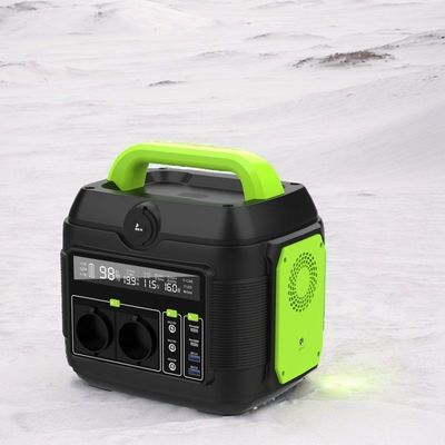 Soluzione di energia per campeggio all'aperto Centrale elettrica da 600W con batteria al litio e uscita S6