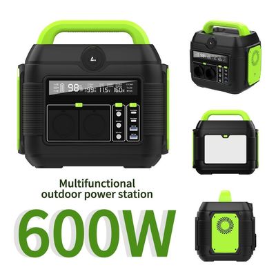Centrale elettrica a generatore solare portatile da 600W per lo stoccaggio energetico domestico in Nord America