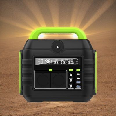Centrale elettrica a generatore solare portatile da 600W per lo stoccaggio energetico domestico in Nord America