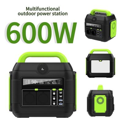 Centrale elettrica portatile ad alta potenza 600W 561wh con batteria al litio ternaria