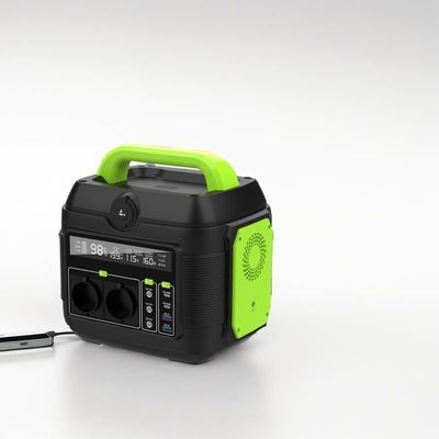 600W AC110V AC220V Lithium Battery Pack Stazione solare portatile per camper e camper