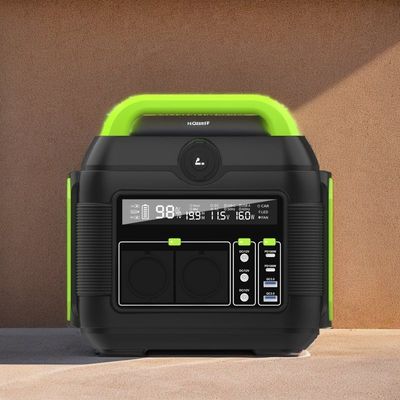 600W 110V/220V Batteria al litio Centrale di alimentazione solare portatile per esterni ecologici