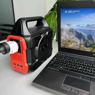 Generatore di accumulo di energia per camper da balcone ad alta potenza da 300 W con illuminazione a LED