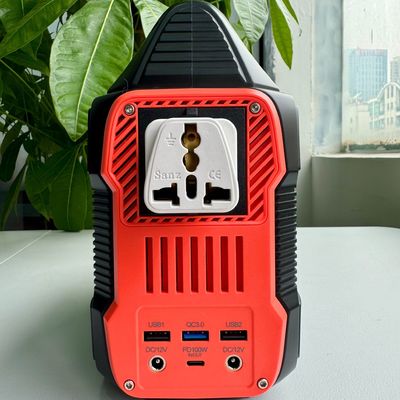 Generatore di accumulo di energia per camper da balcone ad alta potenza da 300 W con illuminazione a LED