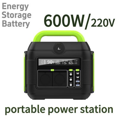 Sistema di accumulo di energia solare portatile multifunzione da 600 W con adattatore e S6