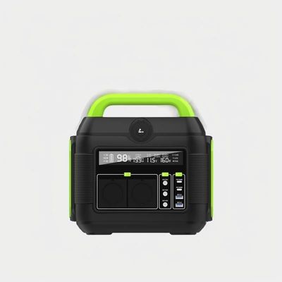 Rivelazione Display a cristalli liquidi 600W Potenza di ricarica rapida Mini generatore di emergenza con presa UE AC