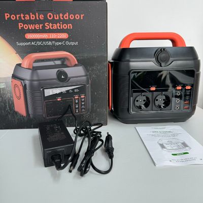 Generatore solare portatile da 600W per centrali elettriche di emergenza e emergenze all'aperto