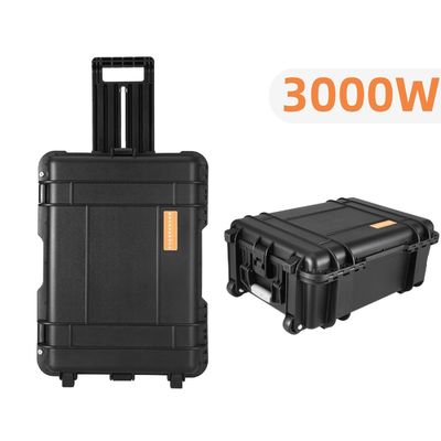 Batteria LiFePO4 3000W2048wh Stazione di alimentazione portatile per la banca di ricarica dei veicoli elettrici