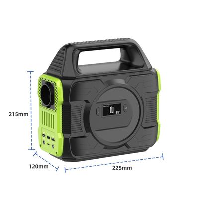 Centrale elettrica portatile generatore solare 300W carica qualsiasi dispositivo con tipo-C e adattatore