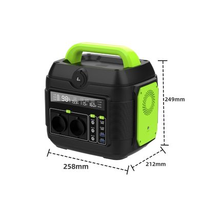 2024 Nuovo design S6 600W Special Car Power Stazione elettrica portatile Generatore solare