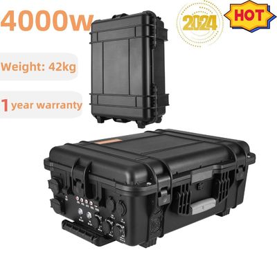 Generatore solare portatile di grande capacità da 3000W a 4000W per camper e esterni Tempo di ricarica 6-7h
