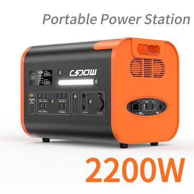 2000wh Immagazzinamento di energia fuori rete Energia solare di riserva Banca di energia portatile Stazione elettrica