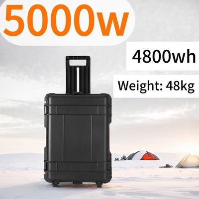 Generatore solare portatile di potenza massima di 8000W Banchi di alimentazione di emergenza automatici da 5000W per campeggio