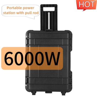 Generatore solare portatile multifunzione di potenza massima di 6000W per soluzioni di alimentazione esterna