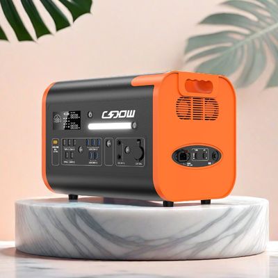 Centrale elettrica portatile a batteria LiFePO4 2000W 2200W per emergenze domestiche all'aperto