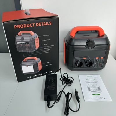 Accord normale resistente 600W/576wh Outdoor Home RV Standby Mobile Portable Power Station