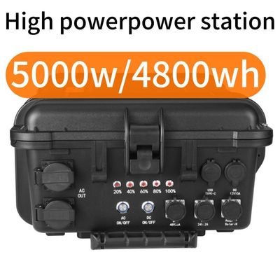 Centrale elettrica portatile multifunzione da 5000W con batteria LT-50 al litio e al fosfato di ferro