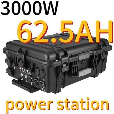 3000W62.5ah Centrale elettrica portatile per emergenza esterna per mercati dell'Asia orientale