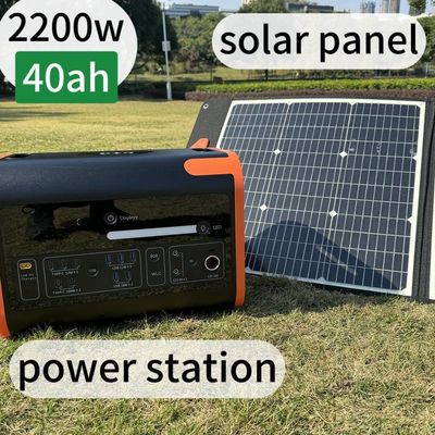 Potenza costante di 2200W può alimentare una centrale elettrica portatile da 4000W per emergenze e all'aperto