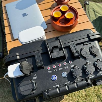 600W 2000W 3000W Power di emergenza Portatile centrale solare per e trasmissione live