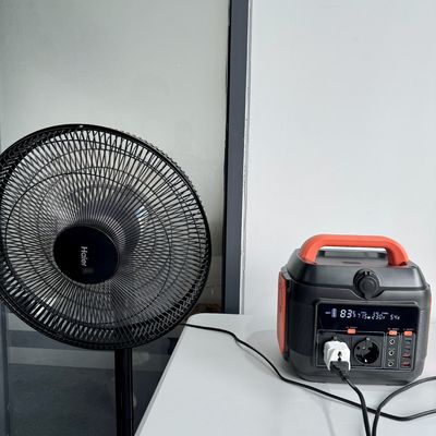 S6 600W Display LCD per campeggio all'aperto Stazione elettrica portatile Batteria rimovibile