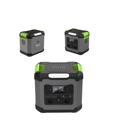 Soluzione per l'energia pulita 1500W Sine-Wave AC Input Generatore solare Centrale elettrica portatile