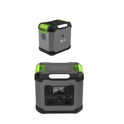 Soluzione per l'energia pulita 1500W Sine-Wave AC Input Generatore solare Centrale elettrica portatile