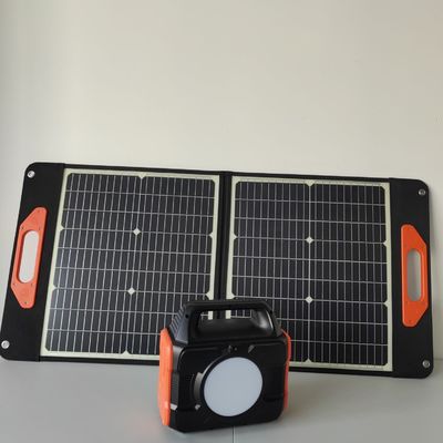 Mercato nordamericano Camping Dynamo Power Station con batteria al litio e pannello solare