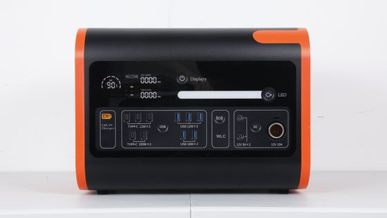 Centrale di emergenza esterna di grande capacità 2200W 2048wh 40ah con USB 12W*3/18W*2