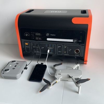 Batteria rimovibile Maggio Non 2200W2048wh Carica solare Attività all'aperto Centrale elettrica mobile