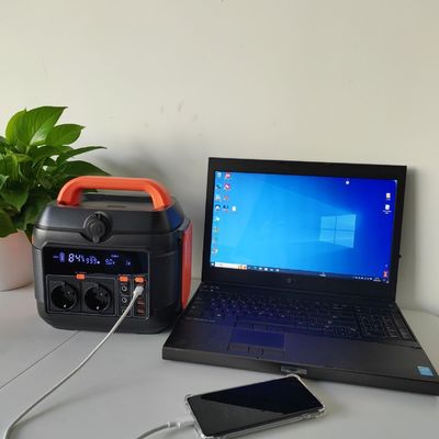 Uscita CA 220V 50Hz/110V 60Hz Stazione di alimentazione portatile 600W per emergenze di alimentazione mobile