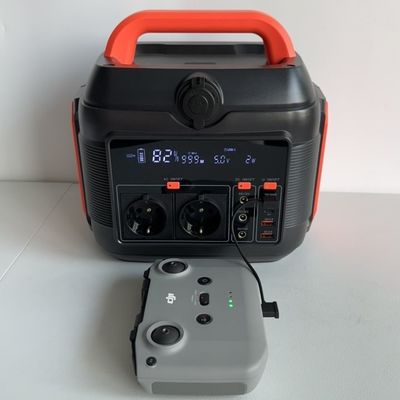 576wh/600W LiFePO4 Batteria ricaricabile Stazione elettrica portatile Ideale per la casa all'aperto